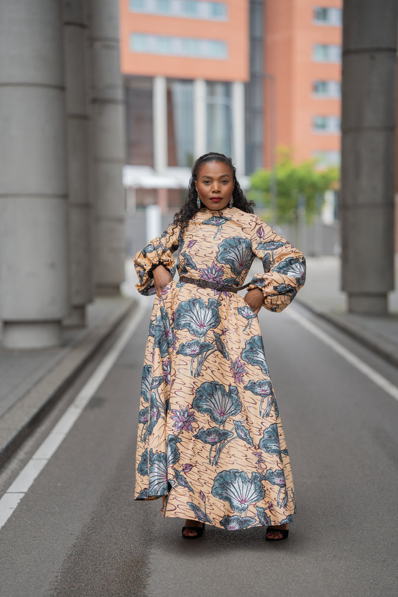 Alana Silver Bloom Dress