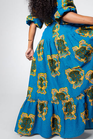 Ayaoba Square Neck Maxi Dress Dresses