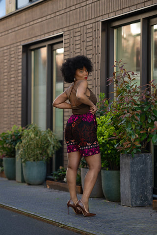 Althea Purple Kimono Set Coats & Jackets