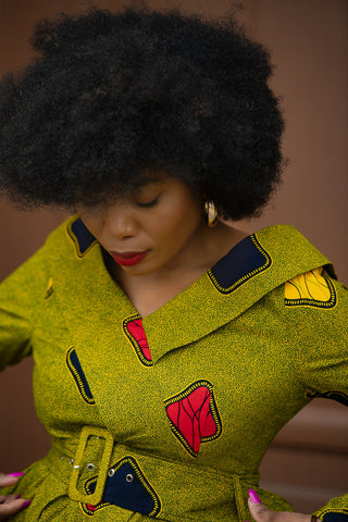 Aberash Long Sleeve Dress Apparel & Accessories