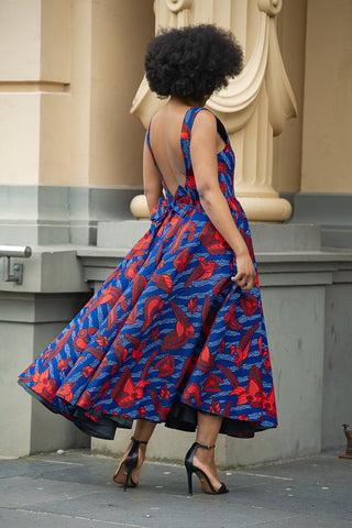 Lanira Backless Dress Apparel & Accessories