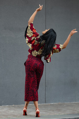 ARINOLA PALAZZO SHORT. Trousers