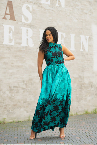 CAIRO BLUE MAXI DRESS Women’s Dress