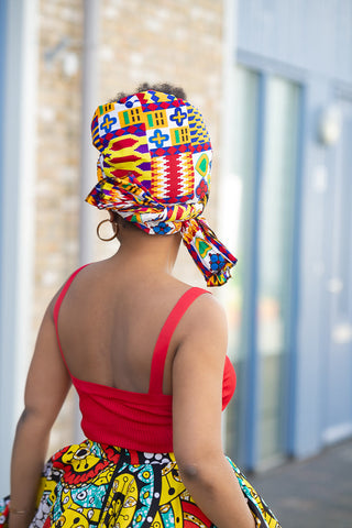 Abiba Kente Headwrap Accessories