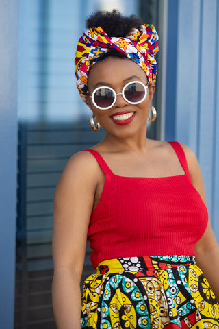 Abiba Kente Headwrap Accessories