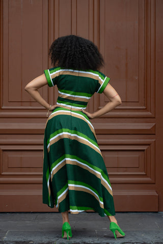 Peju Olive Green Dress Dresses