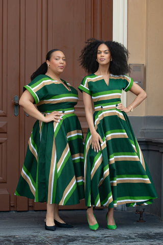 Peju Olive Green Dress Dresses