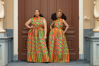 Asana Kente Maxi Dress Dresses