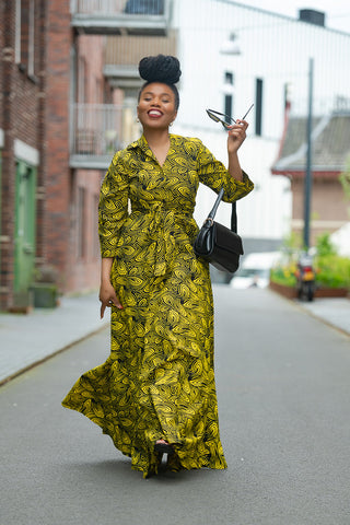 Amahle Yellow Dress Dresses