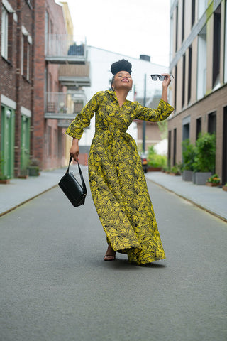 Amahle Yellow Dress Dresses