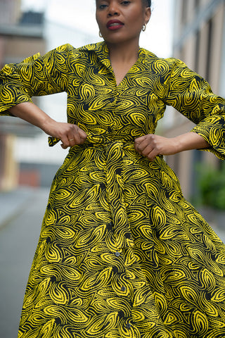 Amahle Yellow Dress Dresses