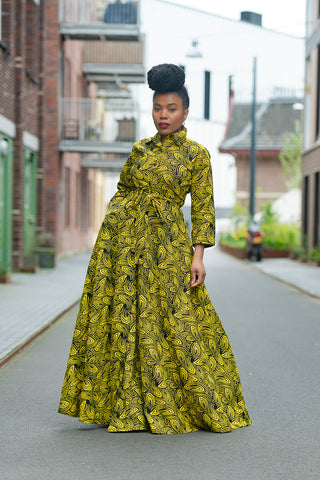 Amahle Yellow Dress Dresses