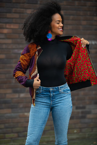 Amma Red Multiway Jacket