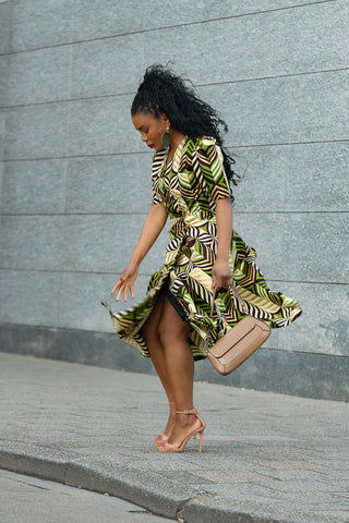 ABISOLA GOLD DRESS Women’s Dress