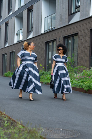 PRE-ORDER PEJU WHITE AND BLACK DRESS Women’s Dress