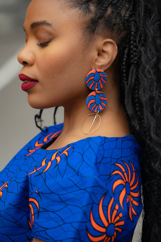 ANTONIA BLUE EARRINGS Earrings