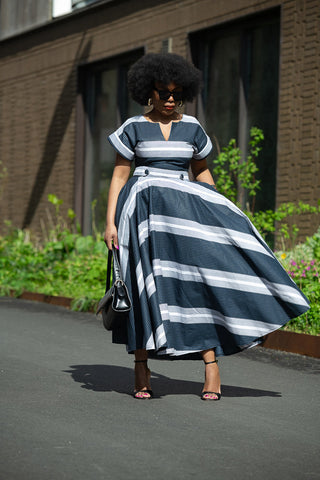 PRE-ORDER PEJU WHITE AND BLACK DRESS Women’s Dress