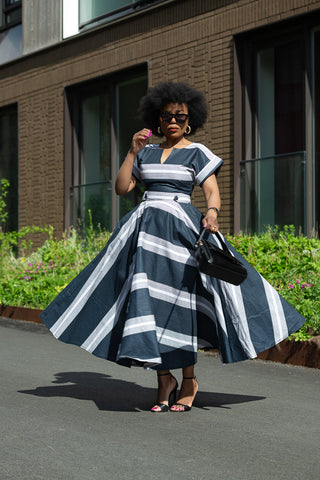 PRE-ORDER PEJU WHITE AND BLACK DRESS Women’s Dress