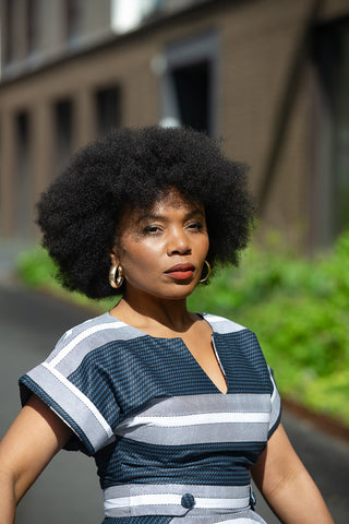 PRE-ORDER PEJU WHITE AND BLACK DRESS Women’s Dress