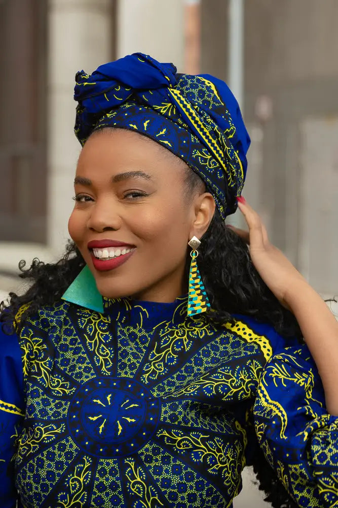LEONA EARRINGS HEADWRAPS