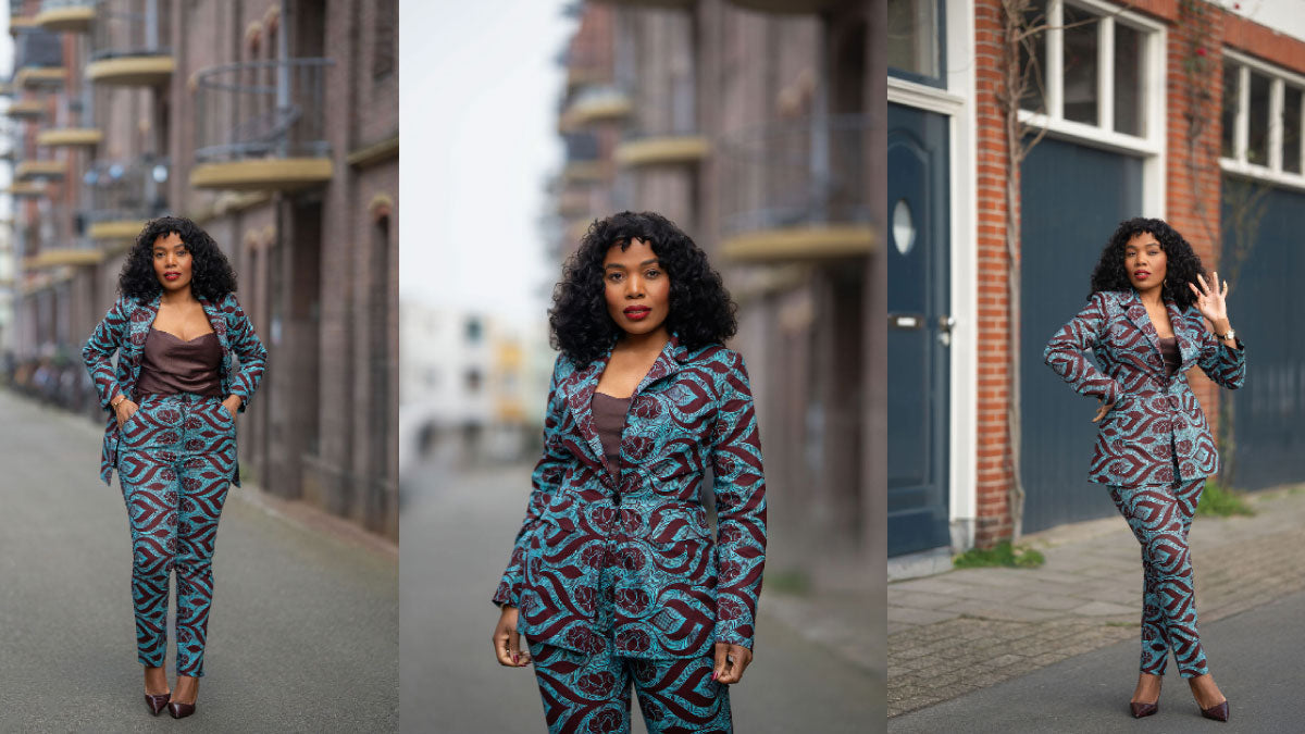 how to style african print