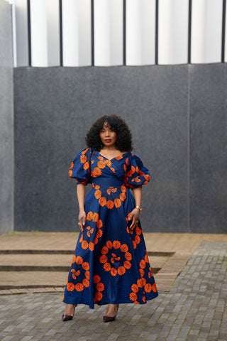 Titilayo Floral Maxi Dress