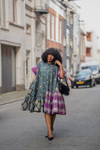 Tolulope Ankara Chic Shirt Dress