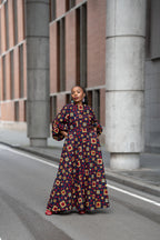 Alana Royal Mosaic Dress
