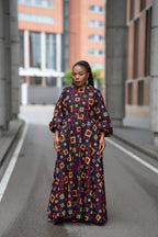 Alana Royal Mosaic Dress