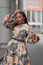 Alana Silver Bloom Dress