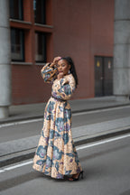 Alana Silver Bloom Dress