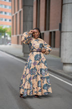 Alana Silver Bloom Dress