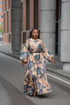 Alana Silver Bloom Dress