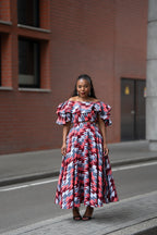Moremi Purple and Pink Print Set