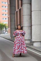 Moremi Purple and Pink Print Set