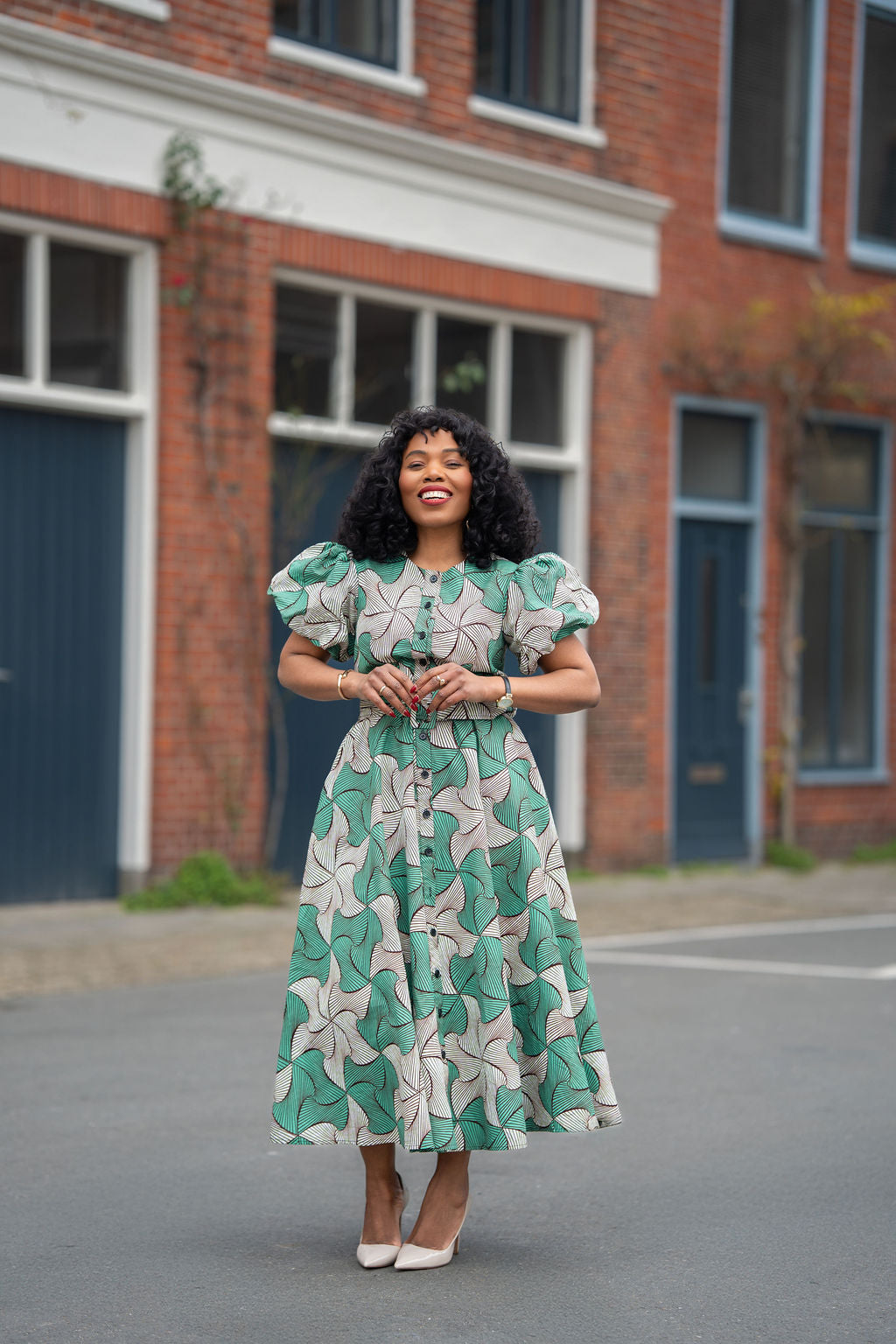 Fatima Green Dress