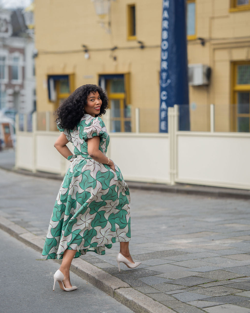 Fatima Green Dress