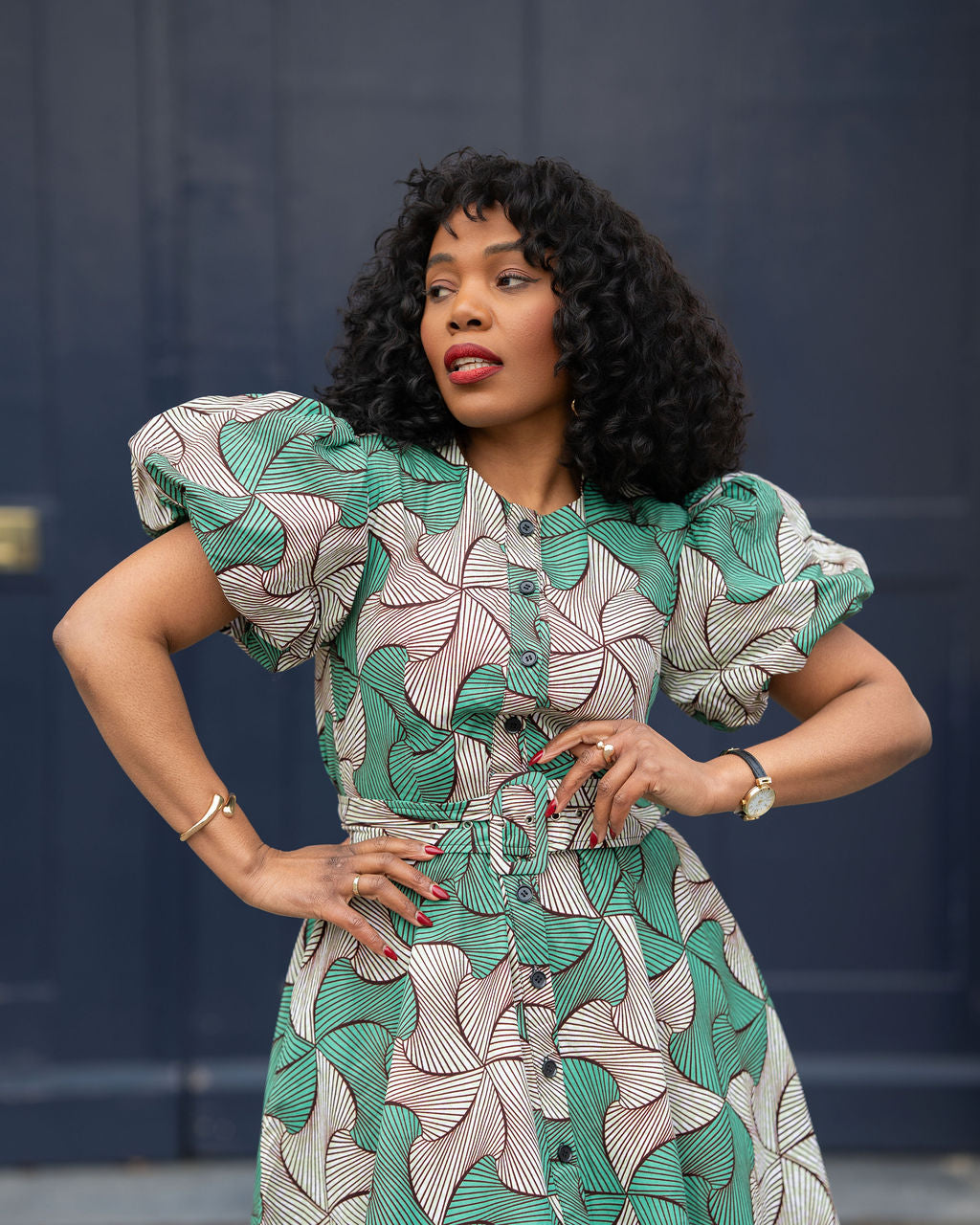 Fatima Green Dress