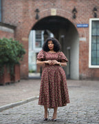 Dupe Brown Dress