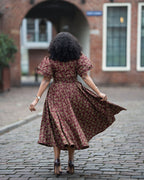 Dupe Brown Dress