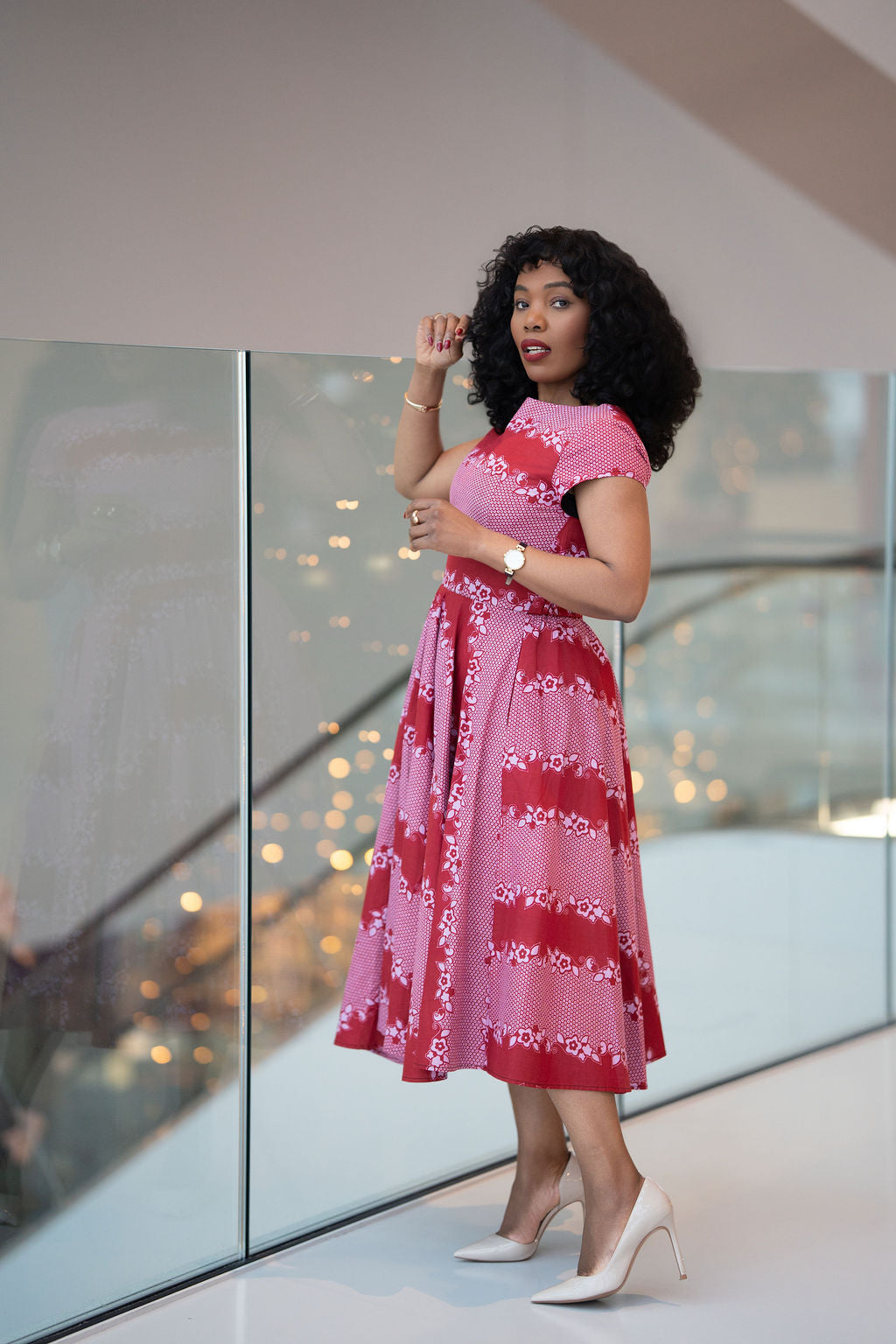 Marigold Red Dress