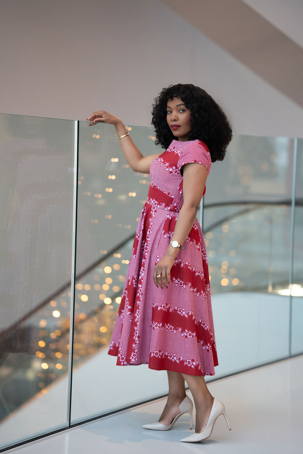 Marigold Red Dress