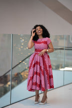 Marigold Red Dress