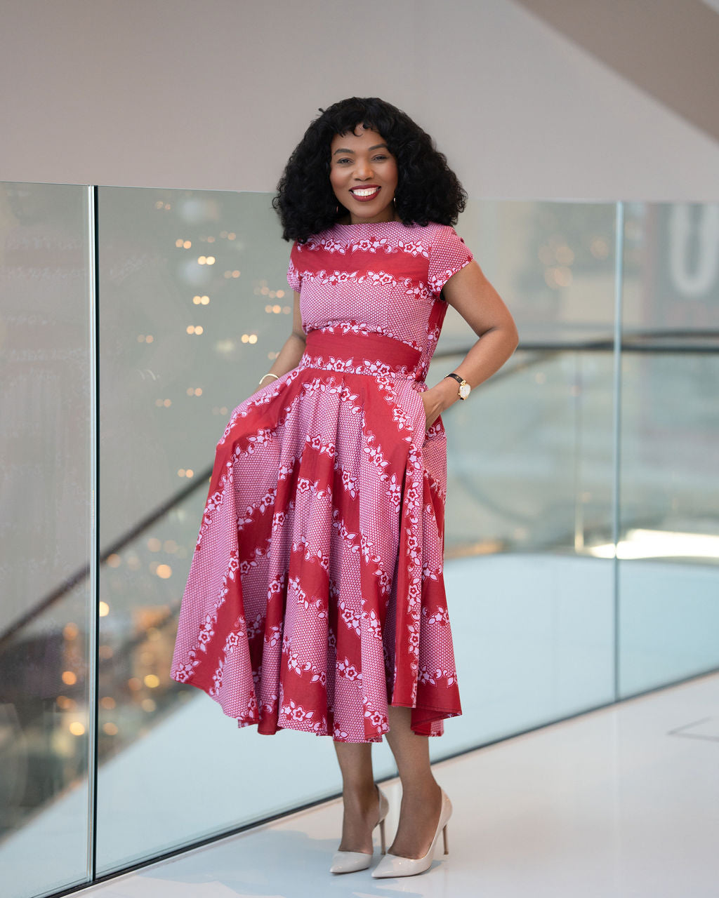 Marigold Red Dress