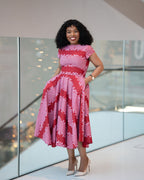Marigold Red Dress