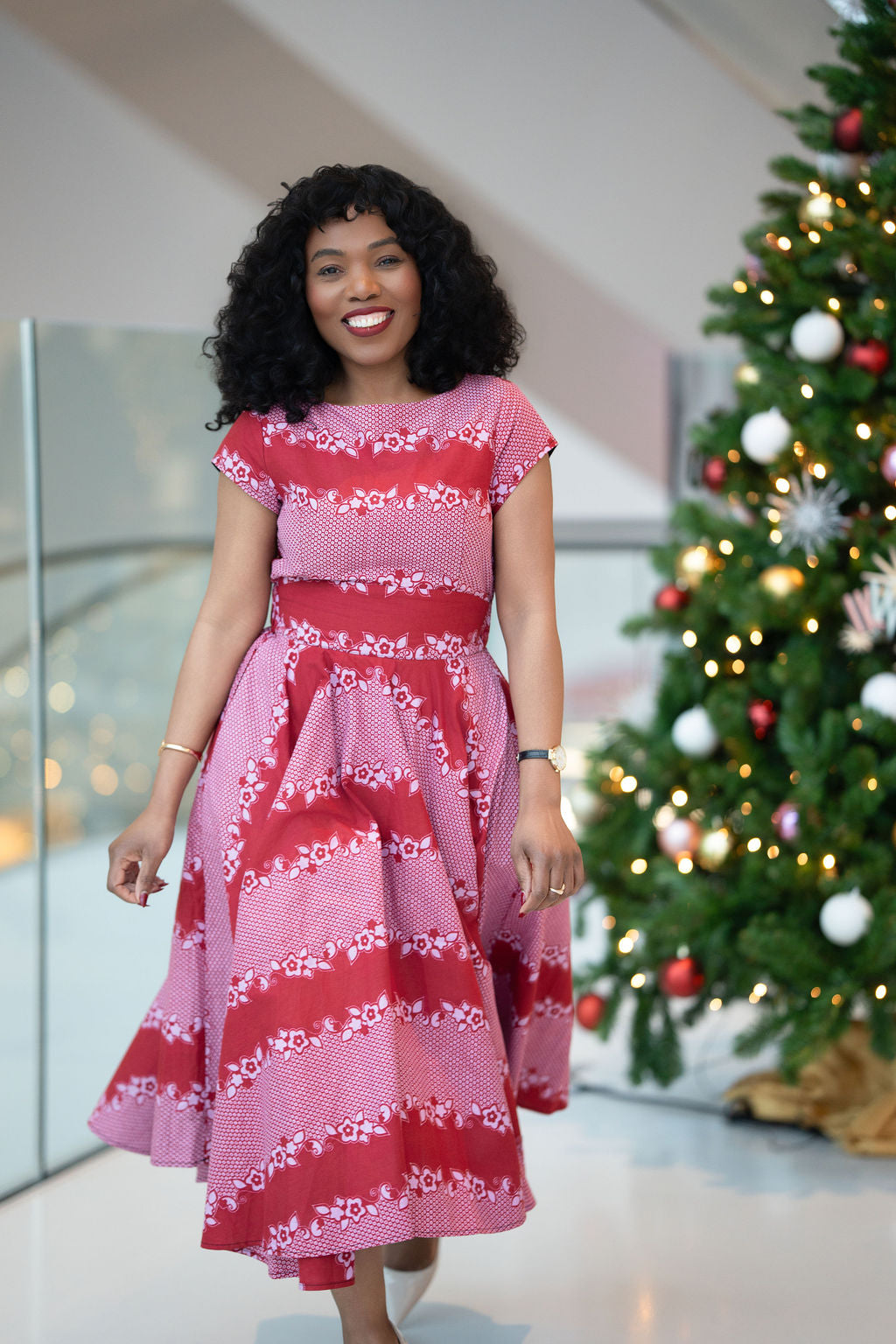 Marigold Red Dress