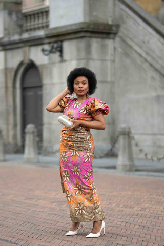 NKIRU PINK DRESS Women’s Dress