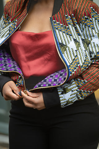 AMMA PURPLE MULTIWAY JACKET