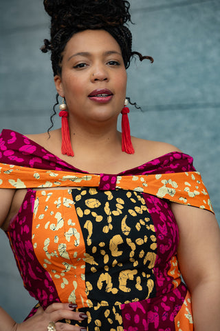 MOYO RED EARRINGS Earrings
