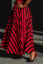 Peju Red And Black Dress